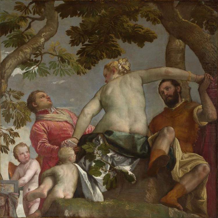 Paolo  Veronese Allegory of Love (mk08) china oil painting image